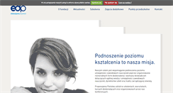 Desktop Screenshot of fundacjaedukacja.pl